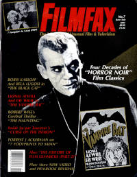 Magazine: Film Fax (USA), June/July 1987, #7