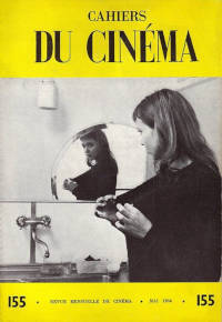 Magazine: Les cahiers du cinéma (FR), May 1964, No. 155