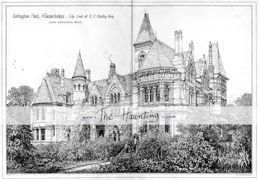 Ettington Park, 1869, The building news and engineering journal, new design by architect John Prichard #01