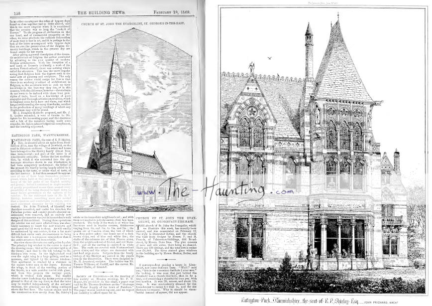 Ettington Park, 1869, The building news and engineering journal, new design by architect John Prichard #02