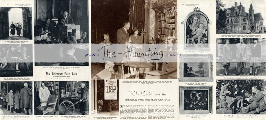 Ettington Park, 1947 Auction sale, article from The Tatler